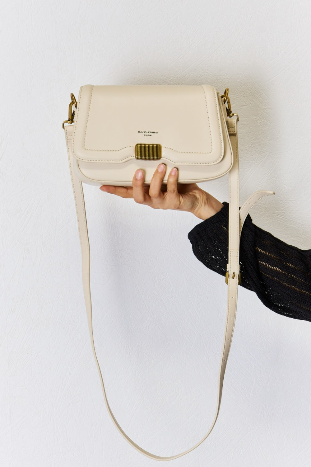 David Jones PU Leather Crossbody Bag - BIG DREAM COMPANY