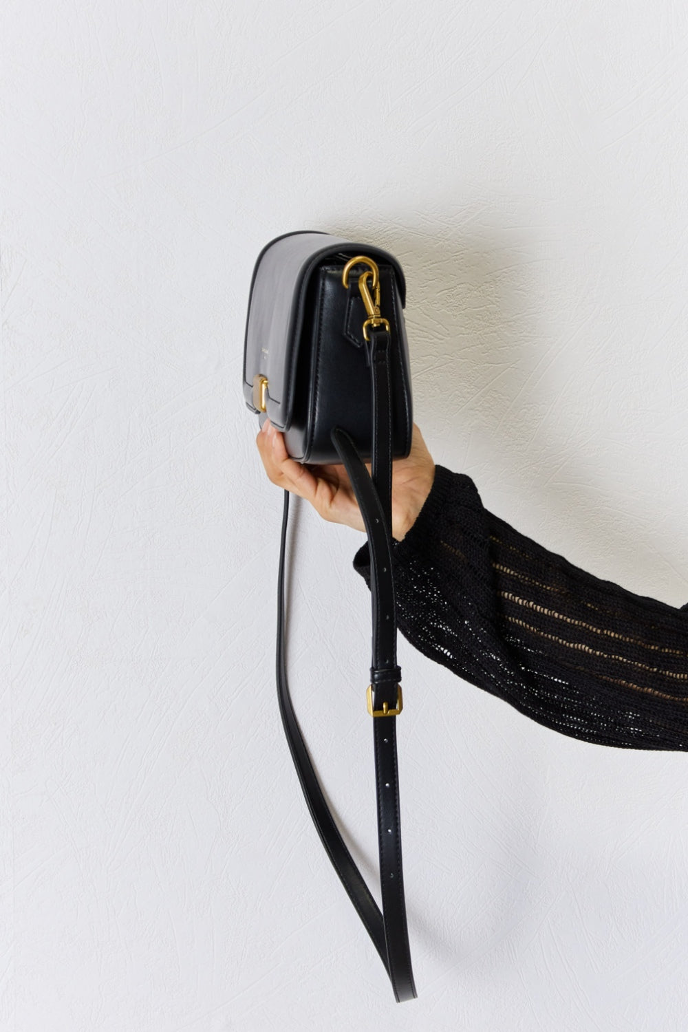David Jones PU Leather Crossbody Bag - BIG DREAM COMPANY