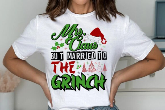MARRIED TO THE GRINCH T-SHIRT
