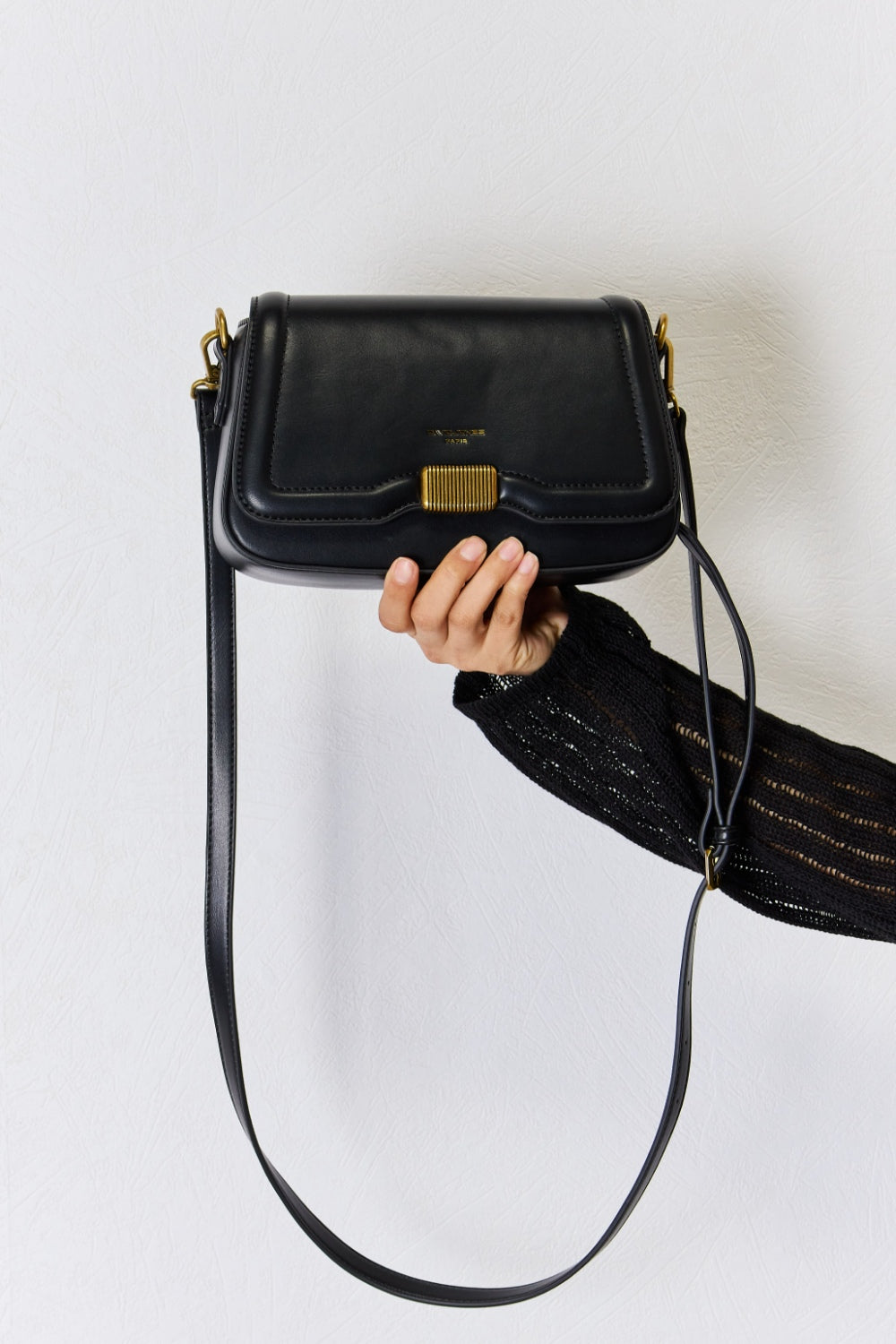 David Jones PU Leather Crossbody Bag - BIG DREAM COMPANY